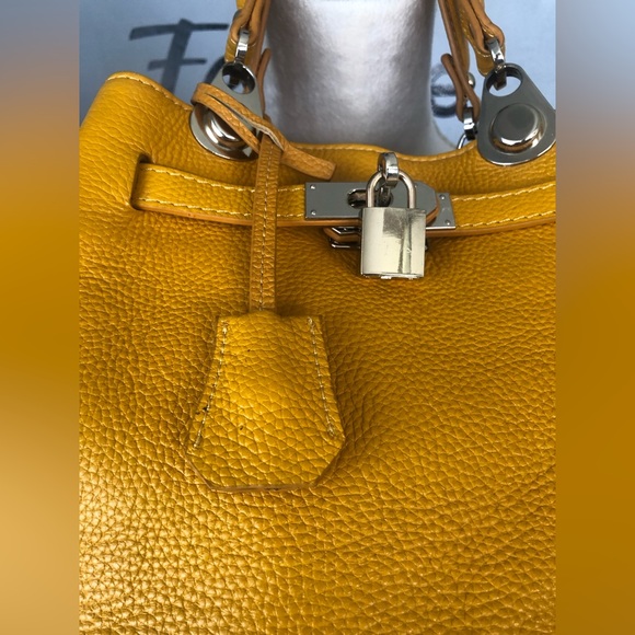 Maggio Rossetto Leather Bag Hand Made in Italy - Picture 6 of 13
